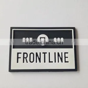 China Factory Supply Irregular Embossed Custom 3d Rubber Patch With Accesories thumbnail-1
