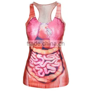 All Over Sublimation Printed Vest Made in China thumbnail-1
