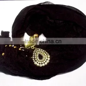 Indian Pendant Scarves,Jewel Scarves, Export Quality Scarves thumbnail-5