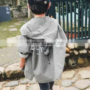 Zm35736a Fancy Boys Trench Coat Kids Life Bomber Jacket thumbnail-3