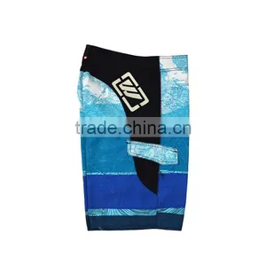 Mens Board Shorts Polyester Summer Full Print Beach Shorts thumbnail-3