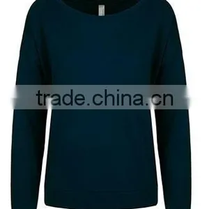 Next Level Apparel The Terry Long Sleeve Scoop Tee - Made From 50% Cotton and 50% Polyester and Comes With Your Logo. thumbnail-3