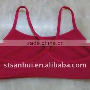 Girl's Seamless Training Bra/Girl's Underwear Top/Children's Underwear Sport Bra thumbnail-1