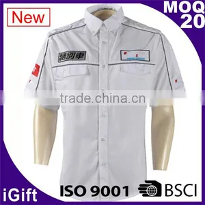Dry Fit Short Sleeves Mechanic Work Shirts for Men thumbnail-6