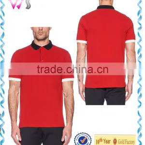 Mens Golf Polos Dry Fit Shirts Muscle Fit Short Sleeve Golf Polo Shirts for Men Hotsale thumbnail-1
