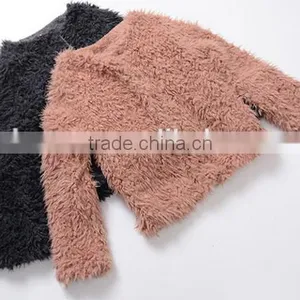 Autumn and Winter Fake Fur Coat Long Sleeves Europe and the United States thumbnail-2