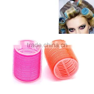 Cheap Small Mixed Color Self Grip Ellipse Hair Rollers Curlers for Women thumbnail-2