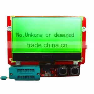 Mega328 Transistor Tester Diode Triode Inductor Capacitance ESR Meter Digital Led MOS NPN Tester Meter 12864 Graphic DC 9V thumbnail-4