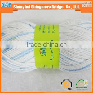 China Yarn Supplier Cheap Wholesale High Quality Double Acrylic Yarn 100% With 50 Gram for Hand Knitting thumbnail-2