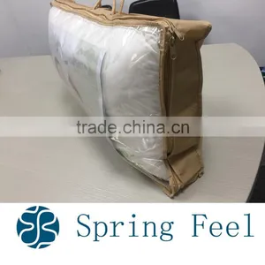 Top Grade 100% Cotton Shell Fabric Pocket Spring Coil Pillow thumbnail-5