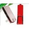 Customized Pink / Red Artificial Leather Cell Phone Cases For Grils / Women thumbnail-1