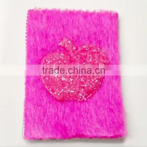 Novel Custom Cartoon Plush Cover Notebook Diary thumbnail-2