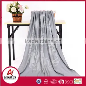 100% Modacrylic Jacquard Woven Airline Blanket thumbnail-1