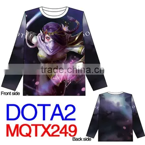 Hot Sale Dota2 Good Quality Fashion Hoodie Anime Short Sleeve T Shirt thumbnail-1