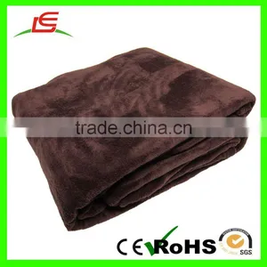 Supplier Dark Brown Super Soft Blanket For Sleeping thumbnail-1