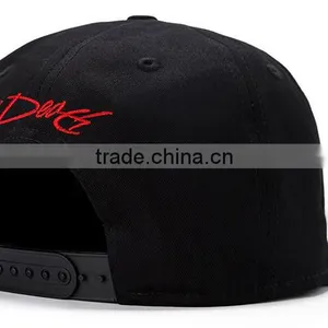Custom Wholesale 3D Embroidery Patch Pattern Customize Hip Hop Snapback Caps and Hats thumbnail-3