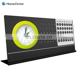 (W2907) Handmade Wooden Art Crafts Table Clock thumbnail-4