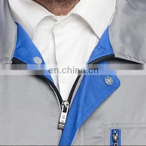Customized Spring/Autumn Cotton Lapel Work Clothing Labor Uniform With Full Sleeve for Man thumbnail-5