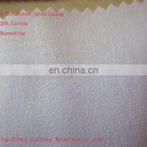 Woven Cotton Interlining White Colored Wholesale Home Textil thumbnail-1