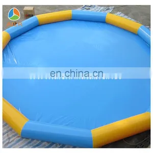 Children Playing Inflatable Swimming Pool, Swimming Pool thumbnail-1