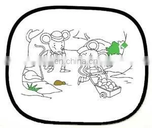 Paintable Tyvek Car Sunshade Side Sunshade (DIY Design) thumbnail-2