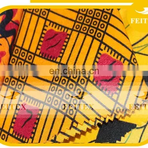 Peach Skin China Manufacturer New Fashion ODM Spandex African Print Polyester Garment Fabric thumbnail-4
