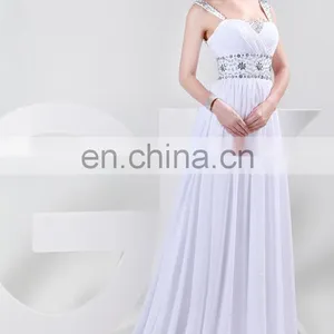 2015 Hot Sale Chiffon Prom Gown Strap Designs Evening Dress CL4469 thumbnail-3