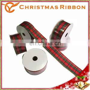 Elegant 1.5" X 10y Plaid Christmas Ribbon Are Available thumbnail-1