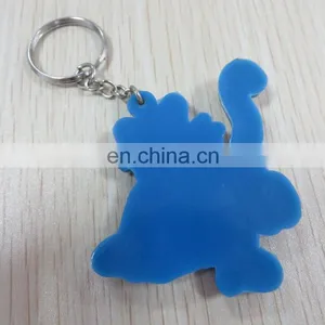 2016 New Custom Design Silicone Keychain With One Side Embossed Logo thumbnail-5