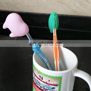 Portable Silicon Toothbrush Holder Sanitary Toothbrush Tube Tooth Brush Case For Outdoor Travel Bathroom Accessories thumbnail-5