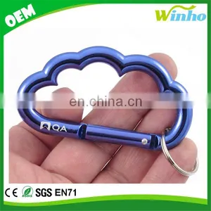 Winho Laser Engraved Cloud Shaped Carabiner thumbnail-3