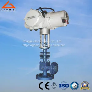 Electric Angle Type Single Seat Forged Control Valve (GZDLS) thumbnail-1