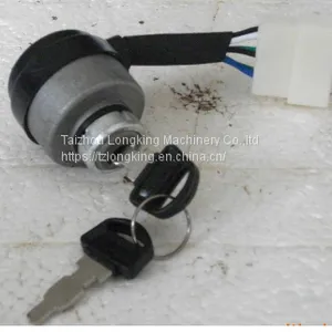 168F/2900H/GX160 Generator Accessories Lock & Key/ignition Key Switch 4 Wire thumbnail-1