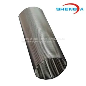 SS Wedge Wire Strainer for Water Well thumbnail-3