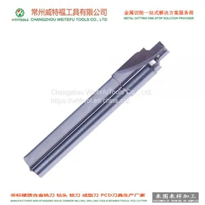 Hrc 65 Straight Flute Reamer With Inner Coolant Hole for Cnc Milling thumbnail-2