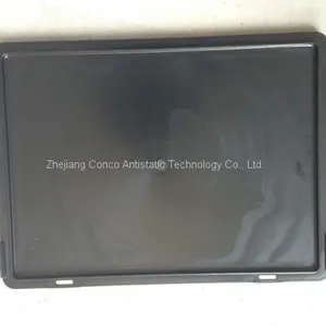 600 x 400 x 230 mm Conductive Black Esd Plastic pp Box Bins thumbnail-5