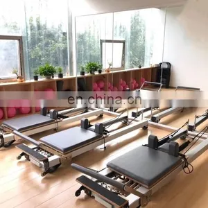New Product Folding Pilates Reformer Of Aluminium Reformer Cheap With High Quality Reformer Pilates Aluminium Equipment SRP02 thumbnail-3