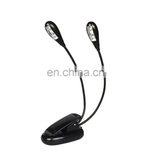 Music Stand Light, USB and AAA Battery Operated, Reading Lamp in Bed, 4 Brightness Levels, Clip on LED Book Lights thumbnail-7