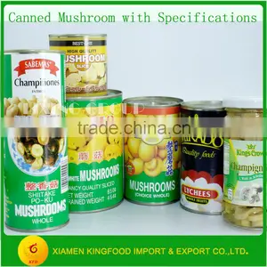 425/200g Canned Mushroom Slice in Salty Water thumbnail-5