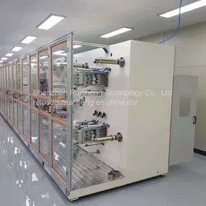 Small Scale Baby Diaper Machinery Disposable Baby Care Diaper Machine Price thumbnail-1