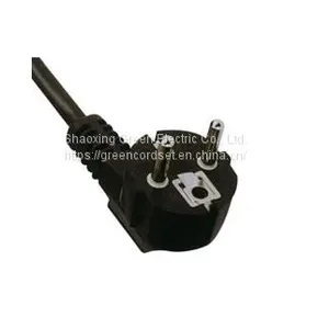 VDE Schuko Power Cord Euro Right Angle Plug Jt003 AC Power Cord thumbnail-1