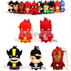 3D Cartoon USB The Avengers USB Stick,PVC The Avengers USB Flash Drive thumbnail-3