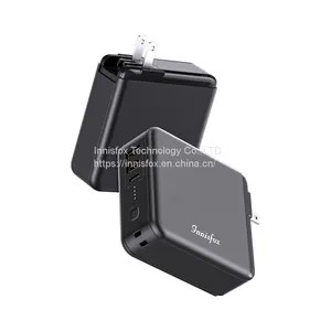 Innisfox 9600mAh Quick Wall Charger 3.0 High Capacity 9600Mah Power Bank With AC Charger and Foldable Plug thumbnail-1