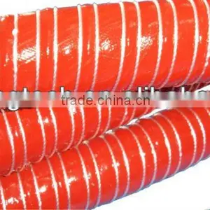 Flexible Heat Resistant Silicone Corrugated Pipe thumbnail-2