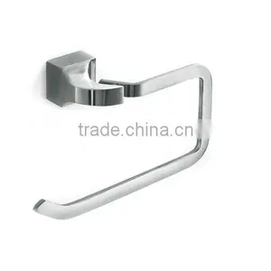 Novel Style Decorative Multi-Functional Mental Stainless Steel Wall Mounted Bathroom Paper Towel Rack thumbnail-1