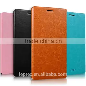 MOFi 7 Colors PU Leather Mobile Phone Flip Cover Cases for Microsoft Lumia 532 thumbnail-6