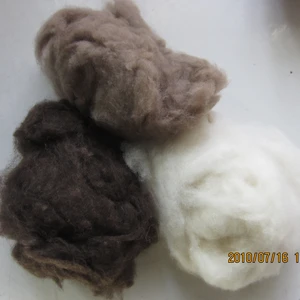 Natural 100% Sheep Wool  Raw Sheep Wool Fiber Raw Wool For Spinning thumbnail-4