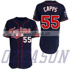 Custom Blank Baseball Jerseys Shirts With Embroidered Logo and Numbers Wholesale Supplier's Choice thumbnail-6