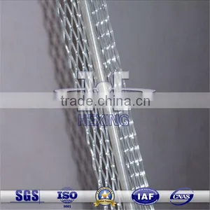 Hot-dipped Galvanized Expanded Angle Bead With Mesh thumbnail-1