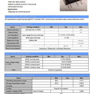 24V Output DC-DC Converter With 8kv Antistatic thumbnail-3